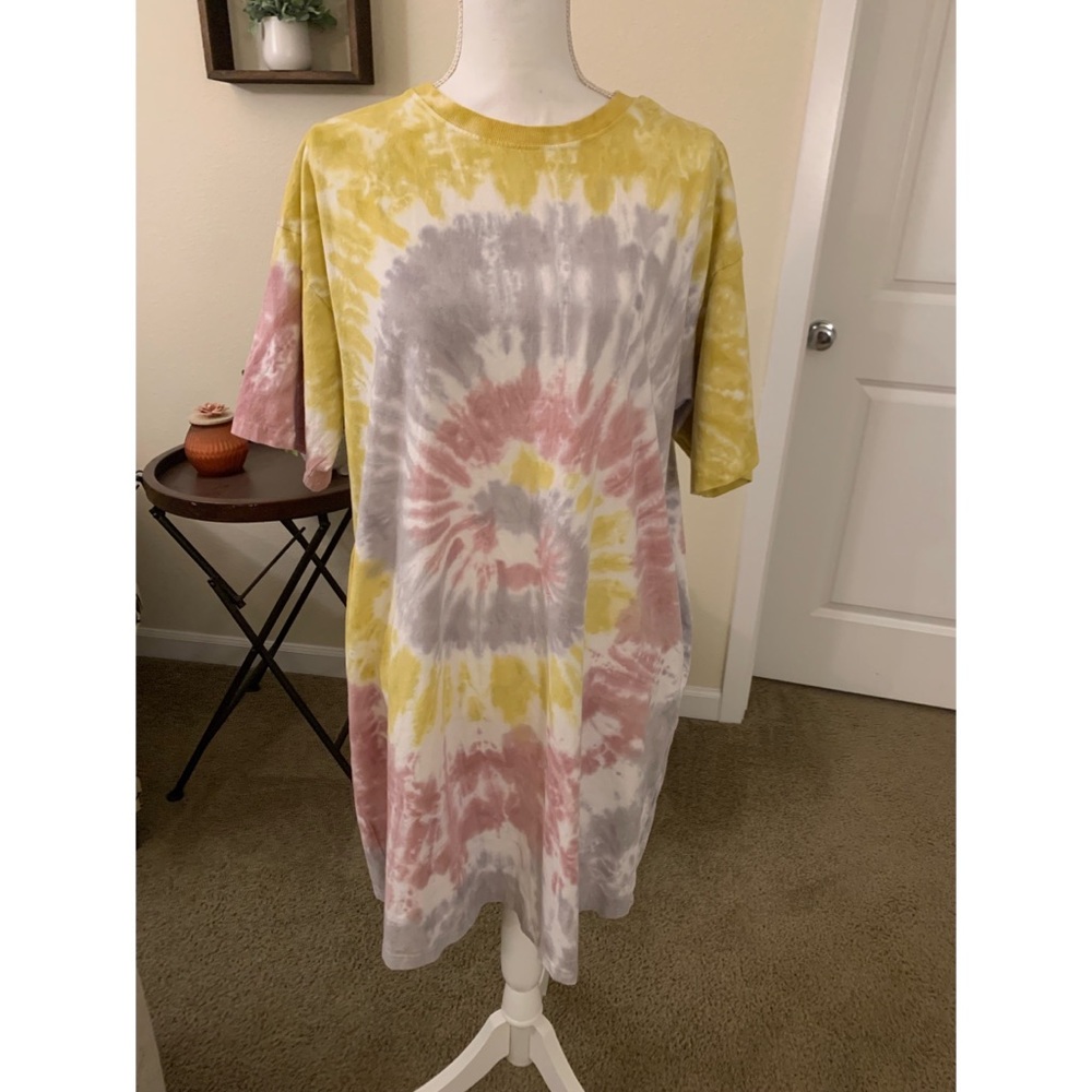 Tie Dye T-shirt Dress